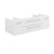 Fresca FCB6148WH-VSL-D Fresca Lucera 48" White Wall Hung Double Vessel Sink Modern Bathroom Vanity Cabinet