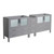 Fresca FCB62-361236GR Fresca Torino 83" Gray Modern Bathroom Vanity Cabinet