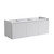 Fresca FCB8041WH Fresca Mezzo 60" White Wall Hung Single Sink Modern Bathroom Vanity Cabinet