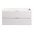 Fresca FCB8342WH Fresca Valencia 40" Glossy White Wall Hung Modern Bathroom Vanity Cabinet