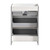 Fresca FCB9324GR Fresca Lazzaro 24" Gray Free Standing Modern Bathroom Vanity Cabinet