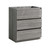 Fresca FCB9330HA Fresca Lazzaro 30" Glossy Ash Gray Free Standing Modern Bathroom Vanity Cabinet