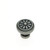 JVJ 41813 Aged Nickel Finish 32 mm (1.26") Scalloped Round Door Knob