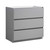 Fresca FCB9336GR Fresca Lazzaro 36" Gray Free Standing Modern Bathroom Vanity Cabinet