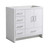 Fresca FCB9436WH-L Fresca Imperia 36" Glossy White Free Standing Modern Bathroom Vanity Cabinet - Left Version