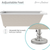 Swiss Madison SM-AB563 Voltaire 54 in x 30 in Acrylic Glossy White, Alcove, Integral Right-Hand Drain, Bathtub