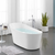 Swiss Madison SM-FB573 Sublime 67" Single Slipper Freestanding Bathtub