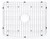 ALFI White Smooth Curved Apron 24" x 20" Single Bowl Fireclay Farm Sink with Grid - ABFC2420-W