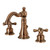 Kingston Brass Fauceture FSC197AXAC American Classic Widespread Bathroom Faucet, Antique Copper
