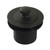 Kingston Brass DLT15MB 1-1/2" Lift and Turn Tub Drain with 1-1/2" Body Thread, Matte Black