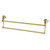 Kingston Brass BA1753BB Heritage 24" Dual Towel Bar, Brushed Brass