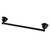Kingston Brass BA3962MB Restoration 18" Towel Bar, Matte Black