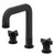 Vigo VG01302MB Wythe Two Handle Widespread Bathroom Faucet In Matte Black