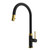 Vigo Bristol Kitchen Faucet In Matte Brushed Gold And Matte Black