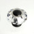 JVJ 37520 Oil Rubbed Bronze 60 mm (2 3/8") Eight Sided Faceted 31% Leaded Crystal Door Knob With Cap