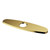 Vigo Kitchen Deck Plate In Matte Brushed Gold