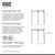 Vigo 60-Inch Elan Adjustable Frameless Sliding Tub Door In Matte Black