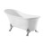 Swiss Madison SM-FB585CC Caché Single Slipper, Clawfoot Soaking Acrylic Bathtub, Chrome Clawfoot