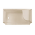 Swiss Madison SM-SB537BV Aquatique 60" x 32" Left Drain, Shower Base - Biscuit