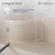 Swiss Madison SM-SB538BV Aquatique 60" x 32" Right Drain, Shower Base - Biscuit
