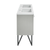 Swiss Madison SM-BV236 Annecy 60" Bathroom Vanity in Brushed Grey