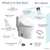 Swiss Madison SM-ST018 Virage One-Piece Toilet with Vivante Smart Seat Bidet 1.1/1.6 gpf