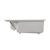 Swiss Madison Aquatique 60" x 32" Left Drain, Shower Base - SM-SB537W