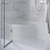 Swiss Madison SM-SB538W Aquatique 60" x 32" Right Drain, Shower Base