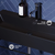 Swiss Madison SM-CS784 Claire 40" Matte Black Basin Console Sink with Black Legs