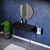 Swiss Madison SM-CS764 Claire 40" Matte Black Basin Console Sink with Chrome Legs
