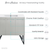 Swiss Madison SM-BV233 Annecy 36" Bathroom Vanity in Brushed Grey