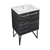 Swiss Madison SM-BV222 Annecy 24" Bathroom Vanity - Black Walnut With Sink