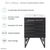 Swiss Madison SM-BV222 Annecy 24" Bathroom Vanity - Black Walnut With Sink