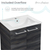Swiss Madison SM-BV222 Annecy 24" Bathroom Vanity - Black Walnut With Sink