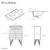 Swiss Madison SM-BV252L Annecy 24" Bathroom Vanity in Granger Blue With Sink
