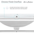 Swiss Madison SM-BV556C Pierre 30 Single, Open Shelf, Chrome Metal Frame Bathroom Vanity