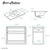 Swiss Madison SM-BV556C Pierre 30" Single, Open Shelf, Chrome Metal Frame Bathroom Vanity With Sink
