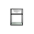 Swiss Madison SM-BV556MB Pierre 30 Single, Open Shelf, Matte Black Metal Frame Bathroom Vanity With Sink