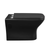Swiss Madison SM-WT455MB Carré Wall-Hung Elongated Toilet Bowl - Matte Black