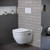 Swiss Madison SM-WT450MW Ivy Wall-Hung Elongated Toilet Bowl - Matte White
