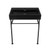 Swiss Madison SM-CS782 Claire 30" Matte Black Basin Console Sink with Black Legs