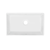 Swiss Madison SM-KS27W Lyon 30" x 18" Fireclay, Single Sink, Farmhouse Kitchen Sink - White