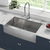 Swiss Madison SM-KS761 Rivage 36" x 21" Stainless Steel, Single Sink, Farmhouse Kitchen Sink with Apron