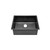 Swiss Madison SM-KU715B Rivage 23" x 18" Stainless Steel, Single Sink, Undermount Kitchen Sink - Black