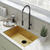 Swiss Madison SM-KU709G Tourner 27" x 19" Stainless Steel, Single Sink, Undermount Kitchen Sink - Gold