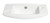 ALFI White 20" x 10" Small Wall Mounted Ceramic Sink with Faucet Hole - ABC115
