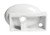 ALFI White 17" x 11" Small Wall Mounted Ceramic Sink with Faucet Hole - ABC117