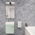 Swiss Madison SM-BV615 Colmer 18" Wall-Mounted Bathroom Vanity in Mint With Sink