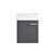 Swiss Madison SM-BV614 Colmer 18" Wall-Mounted Bathroom Vanity - Slate With Sink Swiss Madison SM-BV614 Colmer 18" Wall-Mounted Bathroom Vanity - Slate With Sink