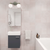 Swiss Madison SM-BV614 Colmer 18" Wall-Mounted Bathroom Vanity in Slate